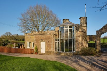 The entrance to Victoria Lodge, Welsh Borders
