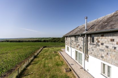 Countryside views at The Meadow Retreat, Cornwall
