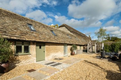 The entrance at The Foaling Box at Lanhill, Wiltshire