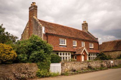 The exterior of Amberley House, West Sussex