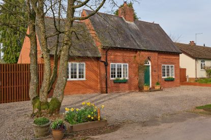 The exterior of Estate Lodge, Welsh Borders