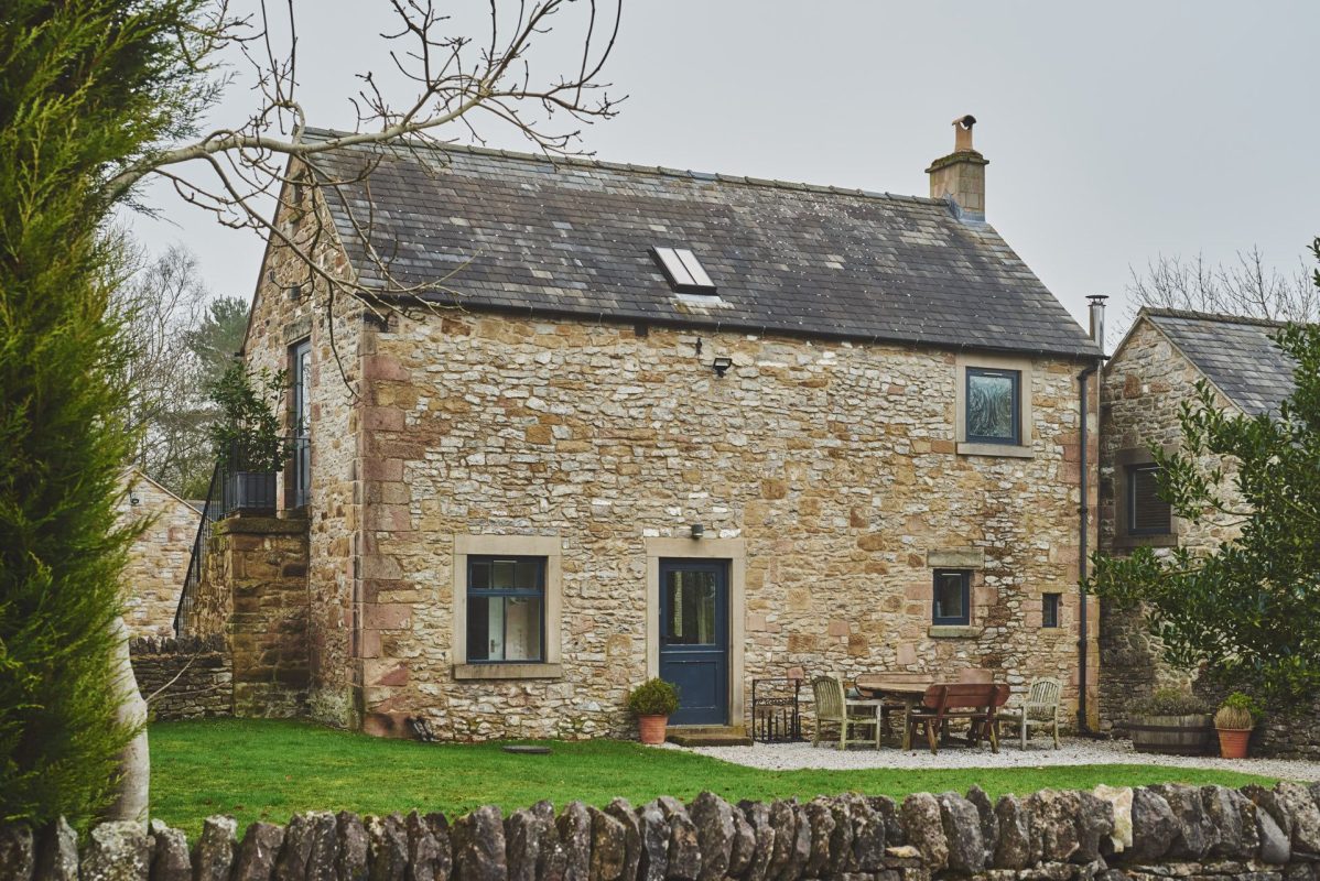 The exterior of Limestone Barn, Peak District