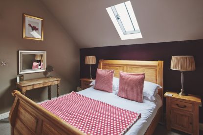 A bedroom at Limestone Barn, Peak District