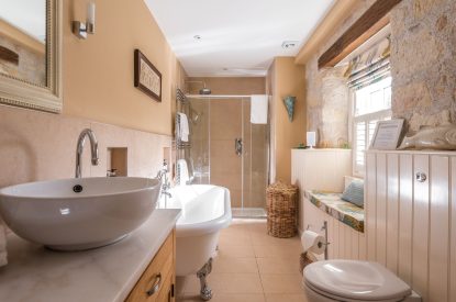 A bathroom at Douglas Retreat, Edinburgh
