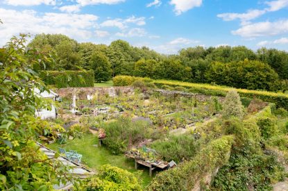 The gardens at The Victorian Manor, Dorset