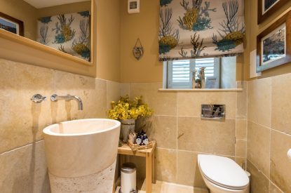 A bathroom at Douglas Retreat, Edinburgh