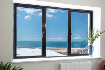 Sea views at Reefside, Devon