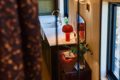 The living space at Pandora's Place, Leicestershire