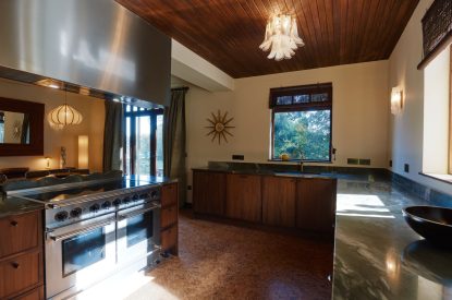 The kitchen at Casa Vista, Cotswolds