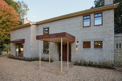 The entrace to Casa Vista, Cotswolds