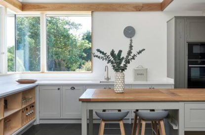 The kitchen at Bracken Grange, Ceredigion