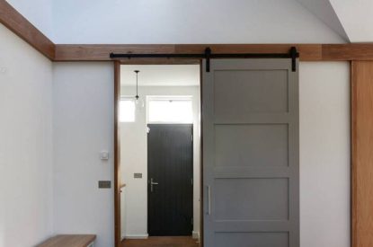 The hallway at Bracken Grange, Ceredigion