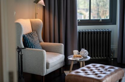 The morning room at Bracken Grange, Ceredigion