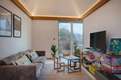 The children's play room at Bracken Grange, Ceredigion