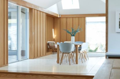 The dining area at Bracken Grange, Ceredigion