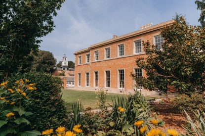 The garden at Stoke Hall, Nottinghamshire