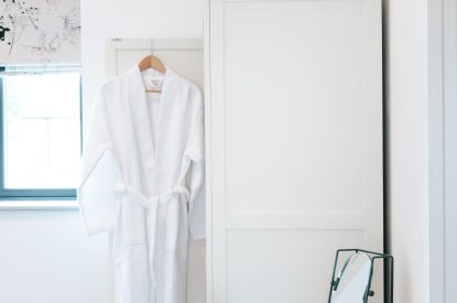 Bathrobes at Malbank Barn, Cheshire