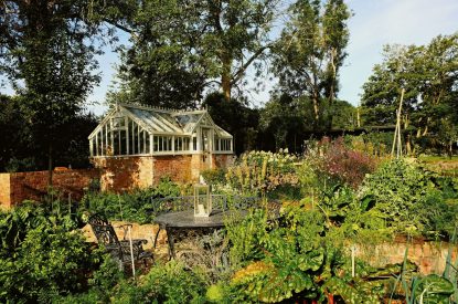 Outdoor seating at Fox Hallow, Cheshire