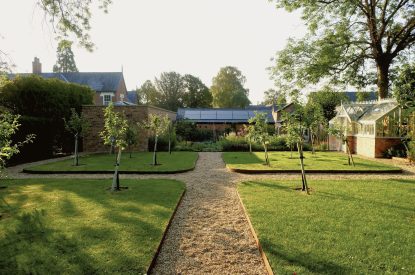The gardens at Fox Hallow, Cheshire