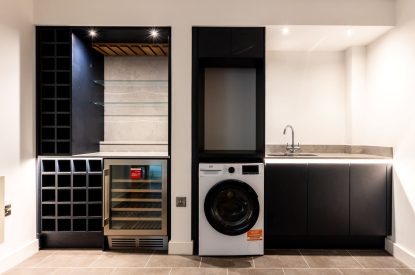 The utility room at Mount's Bay House, Cornwall