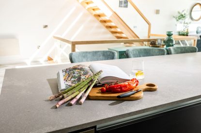 The kitchen at Mount's Bay House, Cornwall