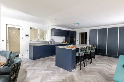 The kitchen at Mount's Bay House, Cornwall