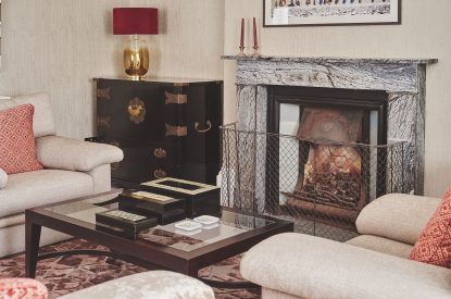 The living room at Coastal Manor Retreat, Hampshire
