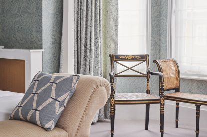 A bedroom at Coastal Manor Retreat, Hampshire