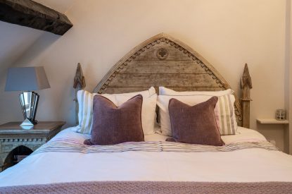 A double bedroom at Wild Rose Cottage Cotswolds