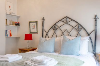 A double bedroom at Wild Rose Cottage, Cotswolds