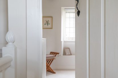 The entrance to the queen bedroom at Wild Rose Cottage, Cotswolds