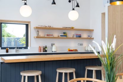The kitchen at Skylark, Bradworthy, Devon