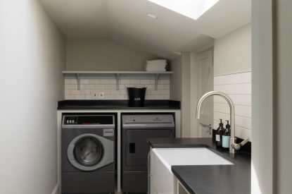 The utility room at Muirfield Green, East Lothian