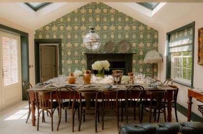 The dining area at Cheshire Manor, Bickerton