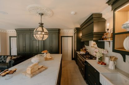The kitchen at Cheshire Manor, Bickerton