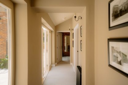 The hallway at Cheshire Manor, Bickerton