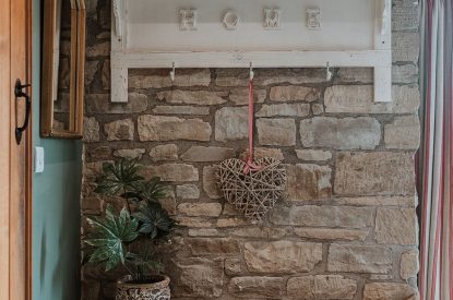 The hallway at The Mill Courtyard, Herefordshire