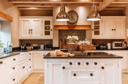 The kitchen at The Wainhouse Courtyard, Herefordshire 