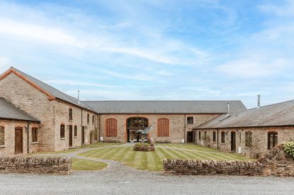 The garden at The Mill Courtyard, Herefordshire