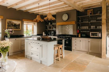 The kitchen at The Mill Courtyard, Herefordshire
