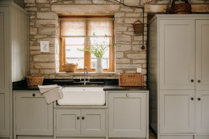 The kitchen at The Mill Courtyard, Herefordshire