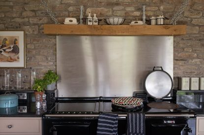 The kitchen at The Mill Courtyard, Herefordshire