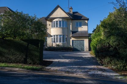 The driveway at Galley House, Hertfordshire