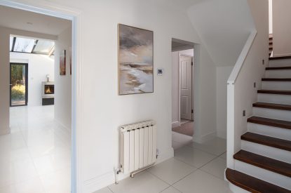 The hallway at Galley House, Hertfordshire