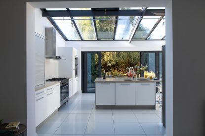 The kitchen at Galley House, Hertfordshire