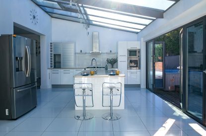 The kitchen at Galley House, Hertfordshire