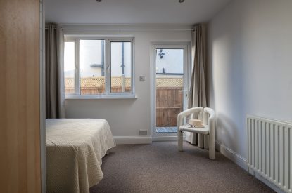 A double bedroom at Galley House, Hertfordshire